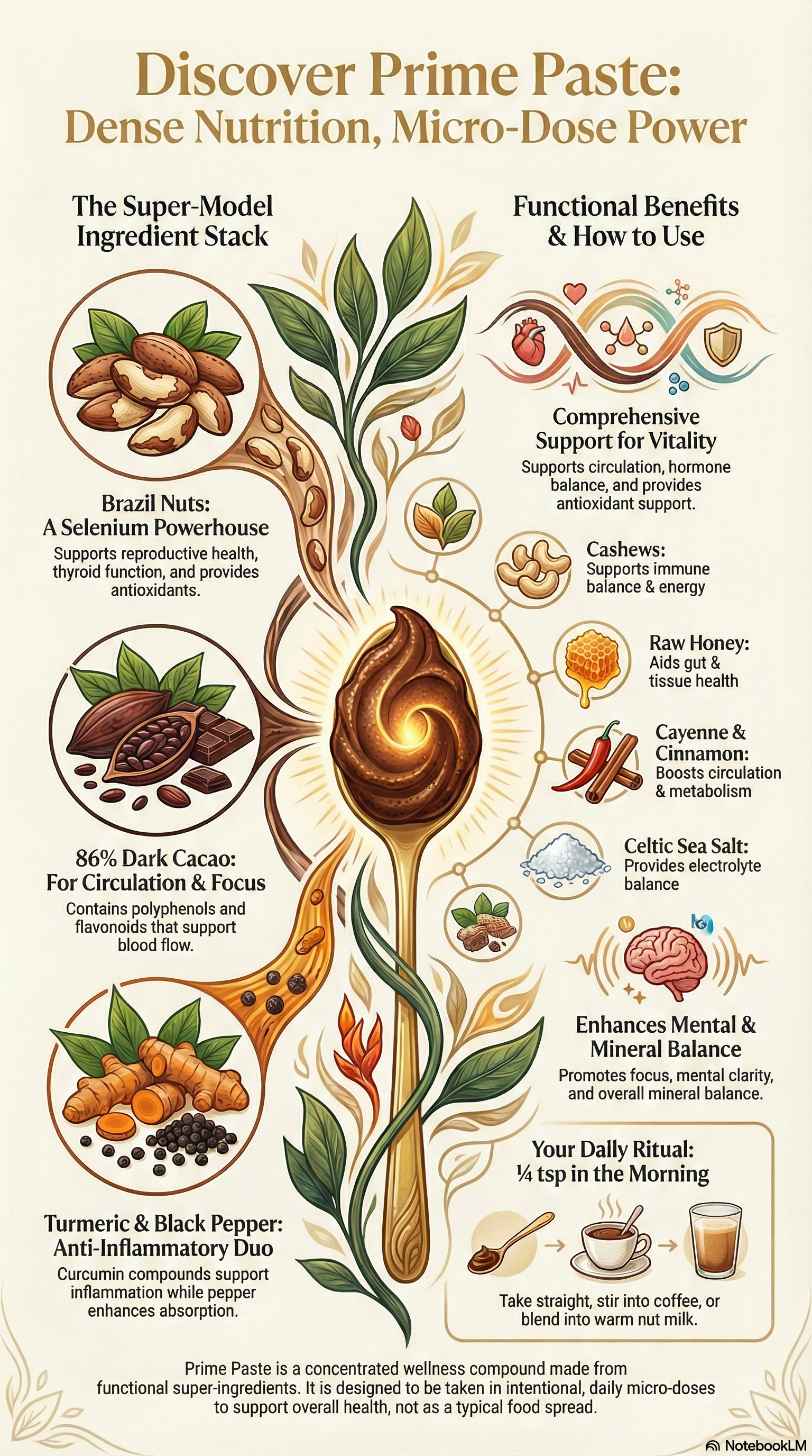 Illustrated Prime Paste wellness guide